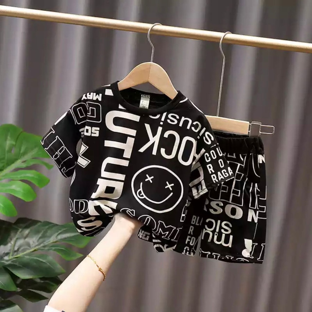 PROMO-SETELAN ANAK BAJU ANAK PAKAIAN ANAK 1-5 TAHUN SETELAN ROCK SMILE SETELAN ANAK LAKI LAKI PEREMPUAN BAJU ANAK LAKI LAKI PEREMPUAN PAKAIAN ANAK LAKI LAKI PEREMPUAN SETELAN ANAK CELANA PENDEK SETELAN ANAK HARIAN BAJU ANAK HARIAN PAKAIAN ANAK TERBARU