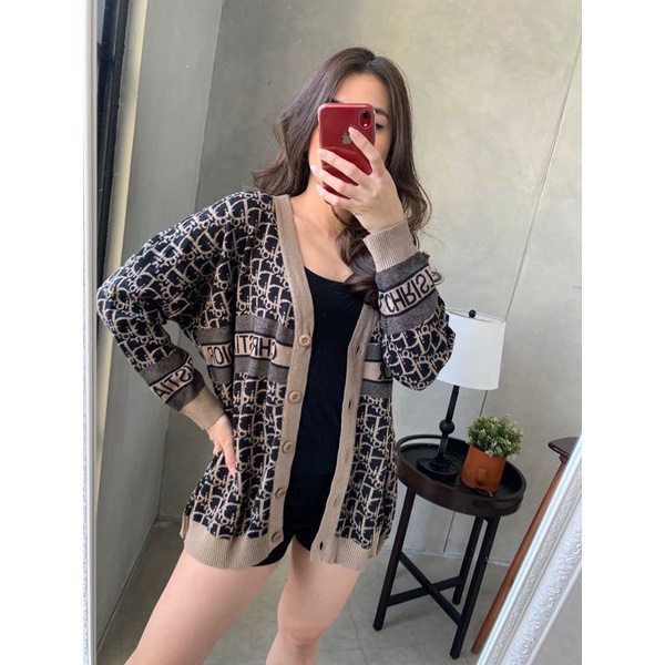 CD CARDIGAN cardigan outter rajut wanita