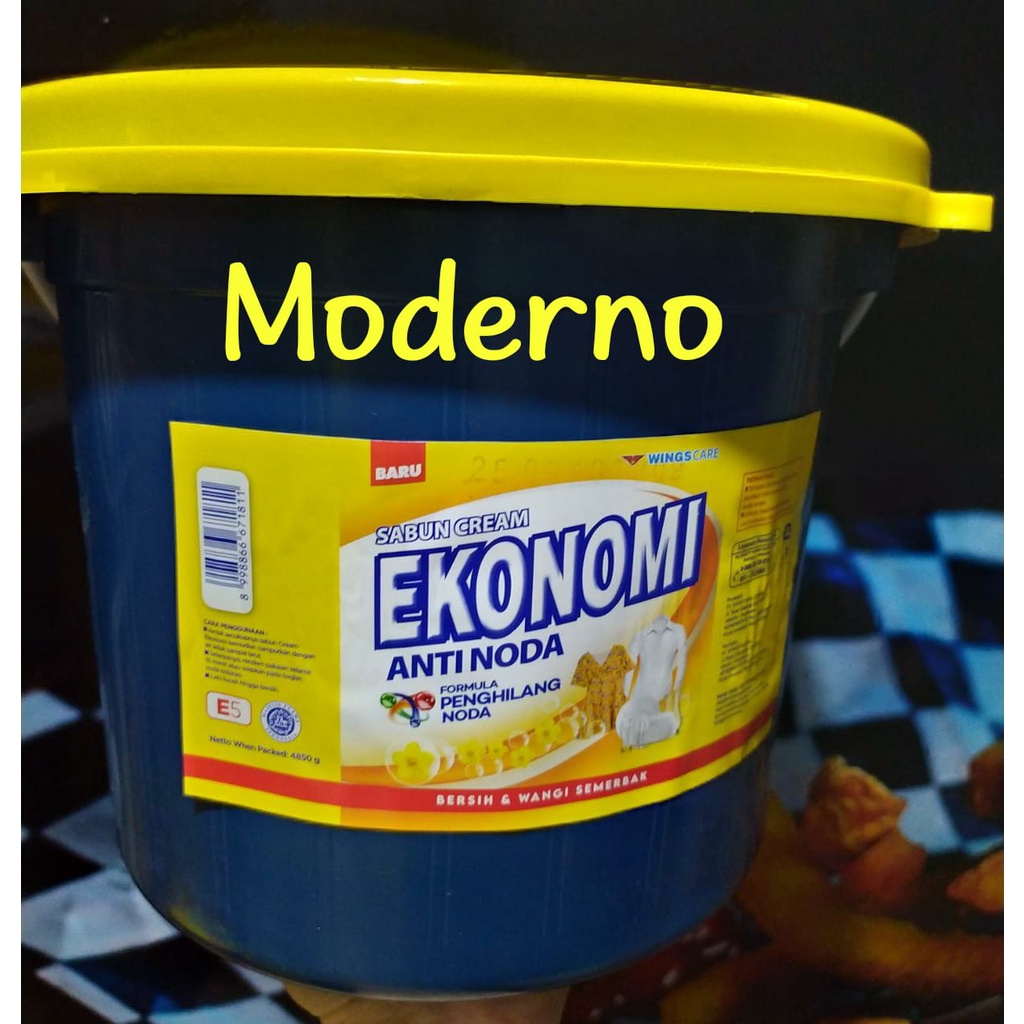Ekonomi cream detergen 5 Kg - Sabun colek ekonomi 5 Kg