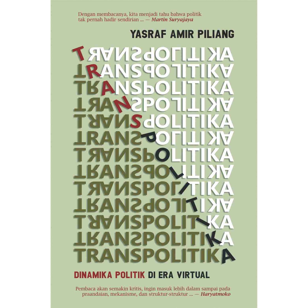 Buku Transpolitika Karya Yasraf Amir Piliang