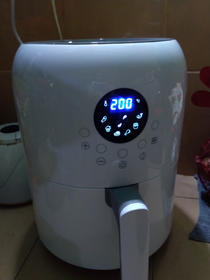 Xiaomi Nathome 4l Air Fryer Youban Smart Air Fryer Peralatan Masak Oil-free 2.6l Pengorengan Touch Control