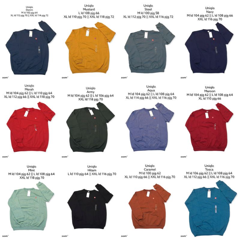 Sweater UNIQLO waffle || Sweater uniqlo fleece