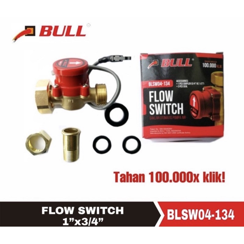 Flow switch pompa air BULL BLSW04-134 saklar otomatis