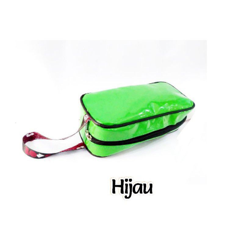 POUCH SERBAGUNA ANTI AIR  / TEMPAT PENSIL ALAT TULIS /  KOSMETIK TRAVEL MAKE-UP  MOTIF POLOS. SY2026 S1