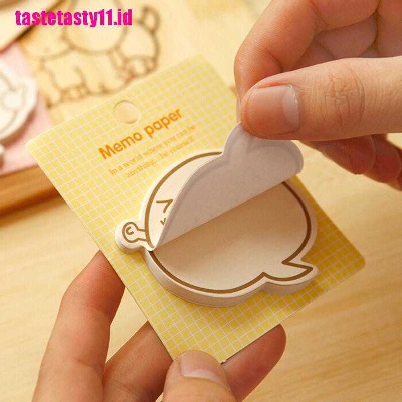 【TTID】1xPlanner Stickers Sticky Notes Cute Stationery Office Supplies Memo Pad