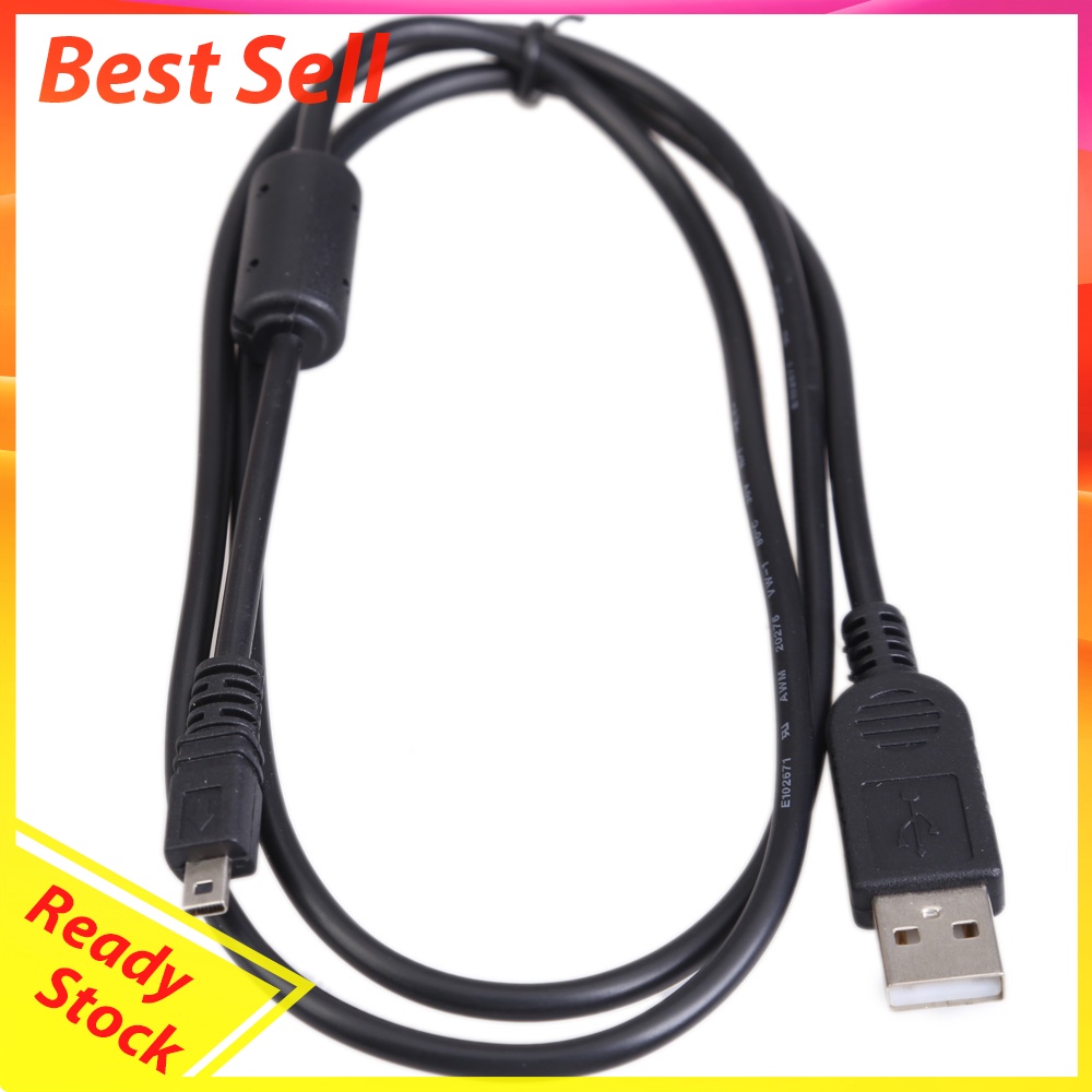 1M 8 Pin USB Data Cable for Nikon Olympus Pentax Sony Panasonic Sanyo