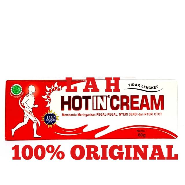 HOT IN CREAM (Merah Putih) - Tube 60gram