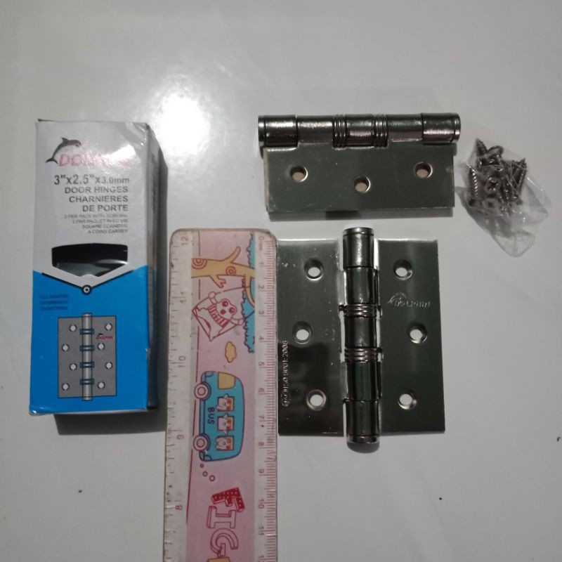 Engsel Jendela / Engsel Pintu / Engsel Dolphin Putih / Engsel