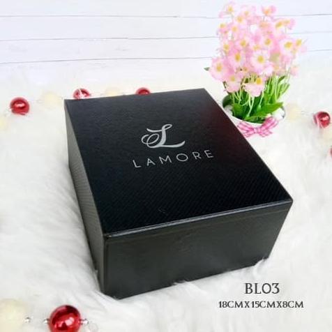 

[COD] Bungkus Kado Eksklusif l Lamore Gift Box Kotak Hadiah Parcel BL03 [COD]