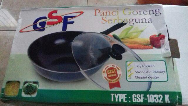 Wokpan Enamel 32 Cm Gsf 1032k