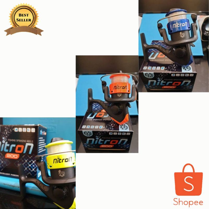 Reel Nitron 200 || Kerekan Pancing || Rill Nitron Terbaik