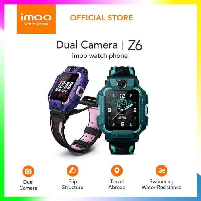 imoo watch phone Z6 -HD Video call garansi resmi