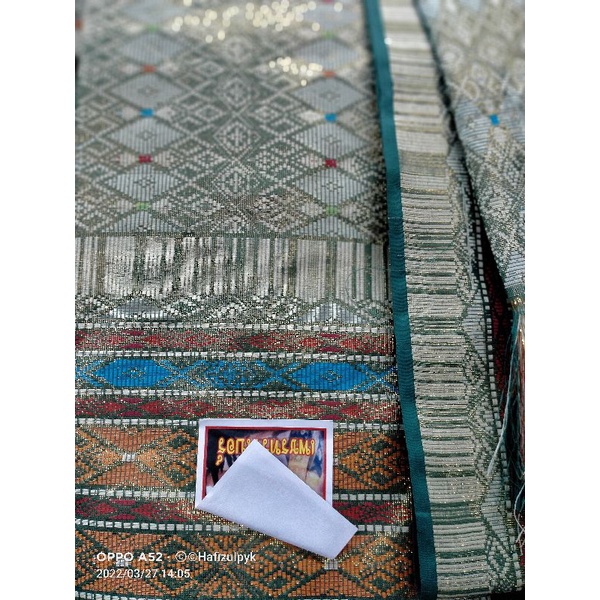SONGKET MESIN (SONGKET THAILAND) sarung+slendang