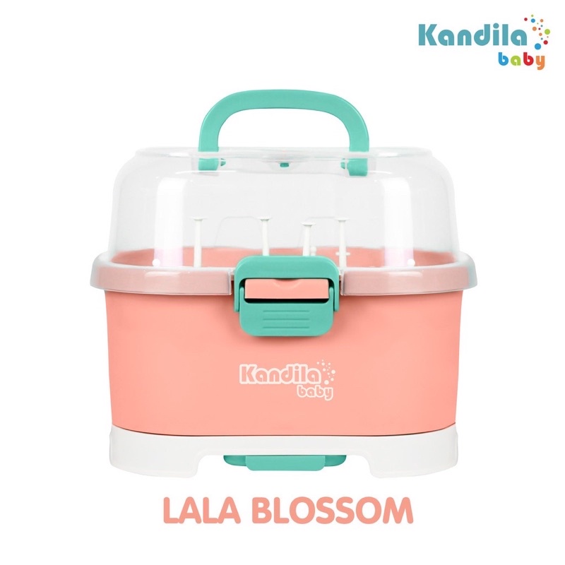 [GRATIS BUBBLEWRAP] Kandila Bottle Drying Rack Box KDL028-2 - Tempat Penyimpan Botol Susu Bayi Traveling Pengering Botol Peralatan Bayi