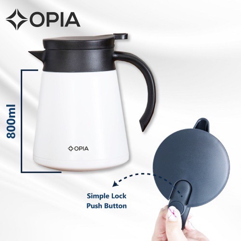 Opia Thermal Jug 800ml - Thermal Air