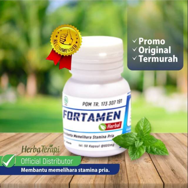 Obat Herbal Tahan Lama Fortamen Original