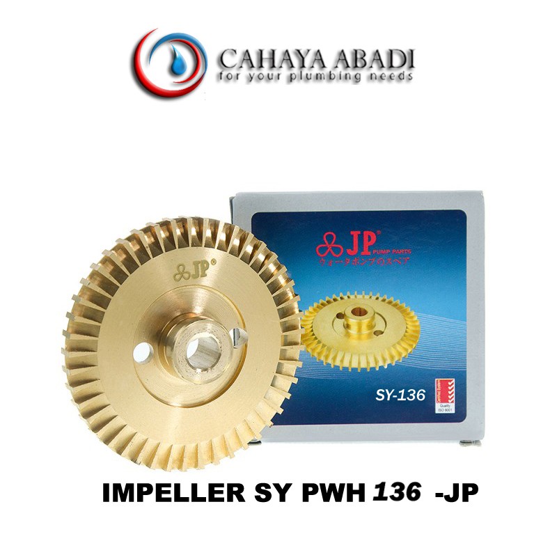 GROSIR - KIPAS IMPELLER KUNINGAN - SY PWH 136 - JP