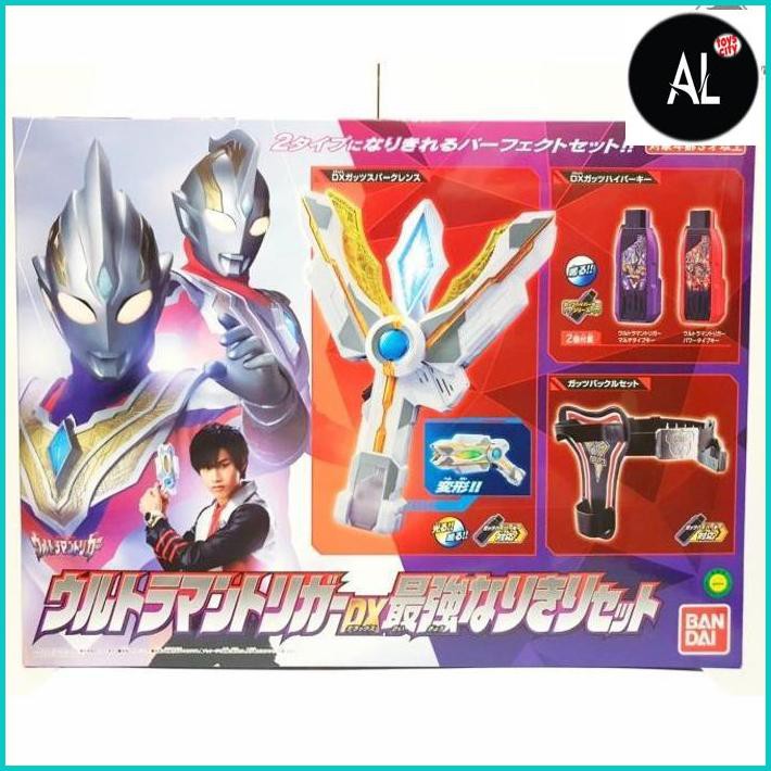Al Bandai Ultraman Trigger Dx Guts Spark Lens Sparklens Sparklence Set