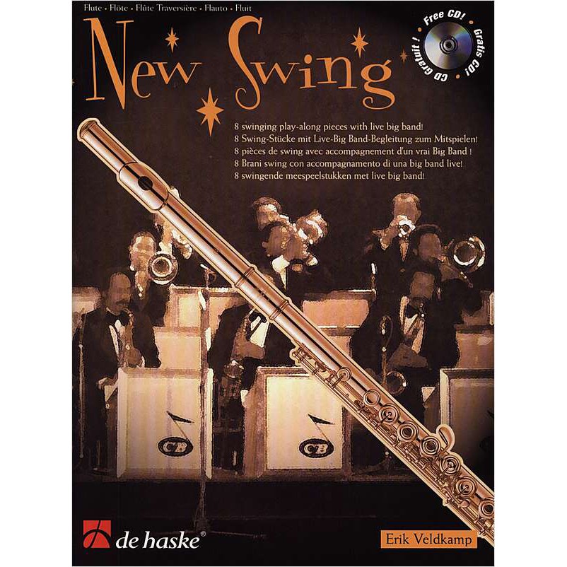 Buku Flute New Swing - Include CD