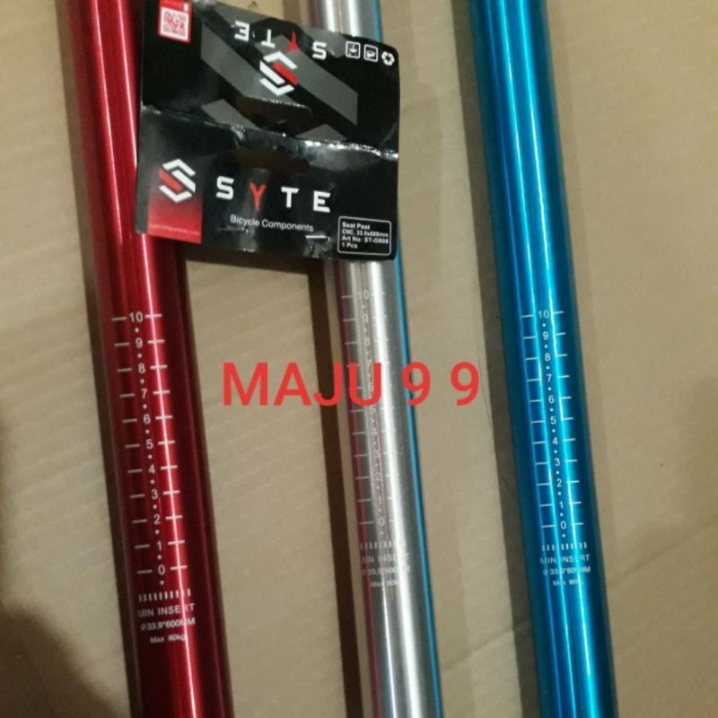 Seatpost 33.9mm Syte Sepeda Lipat Panjang 60cm Original