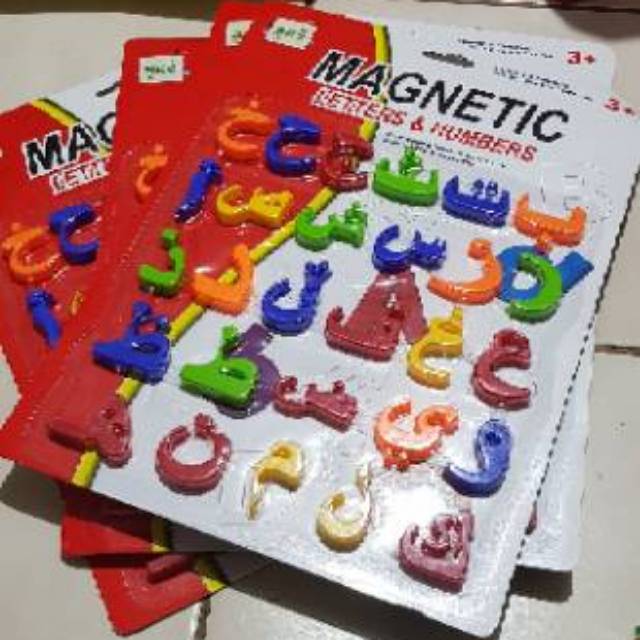 Magnetic Letter & Number Huruf Hijaiyah