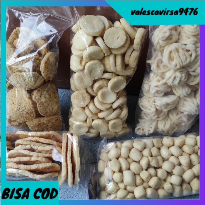 

⭐BISA COD⭐ Kerupuk Palembang Best Seller Mix Versi 2