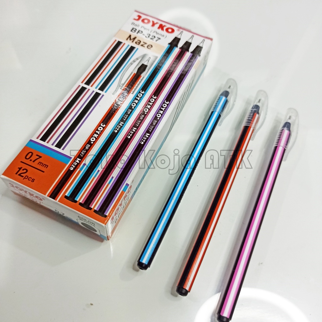 

pulpen ballpoint JOYKO Maze (1 pak isi 12)