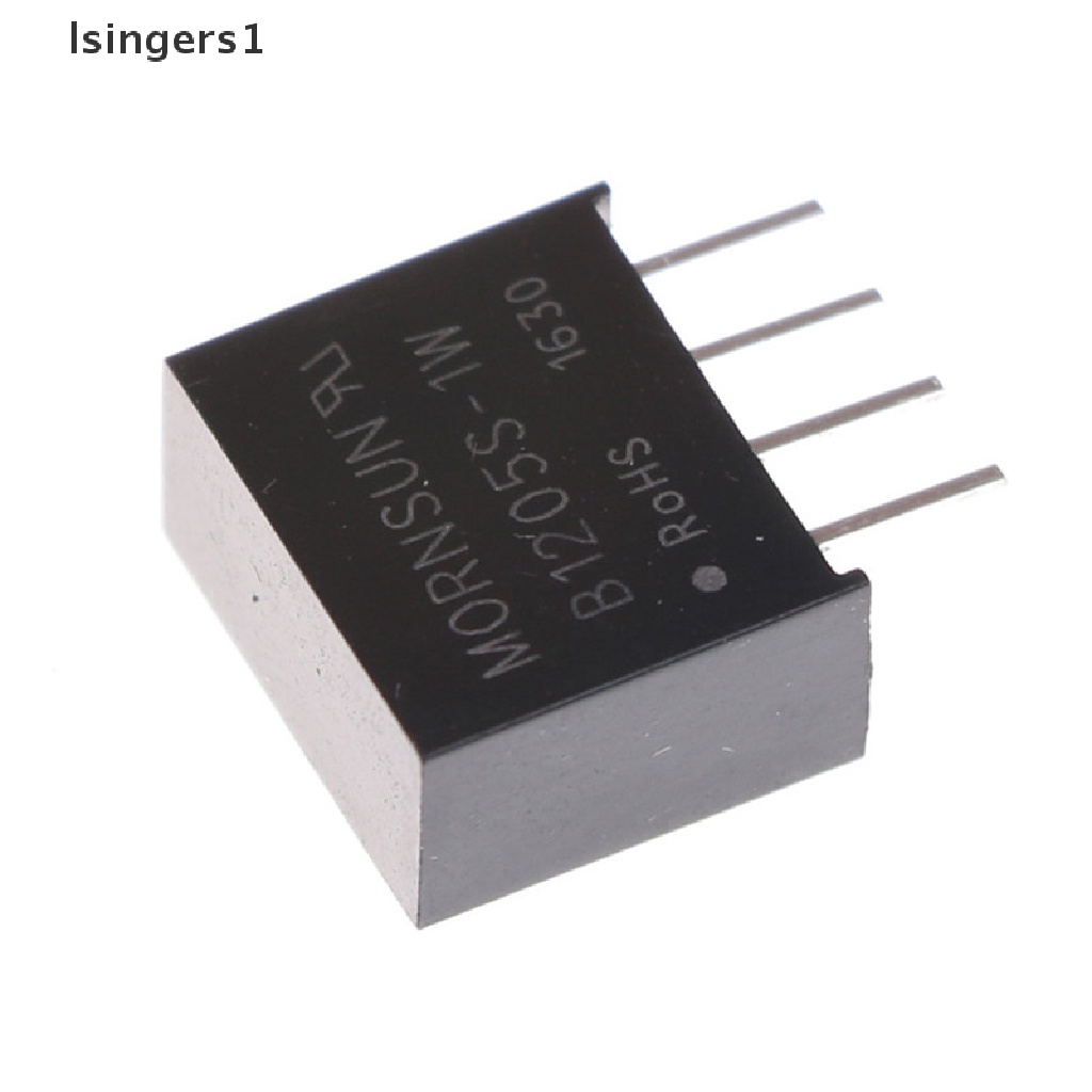 (lsingers1) B1205s-1w Konverter Isolated Power Supply DC-DC In12V Out 5V Warna Hitam