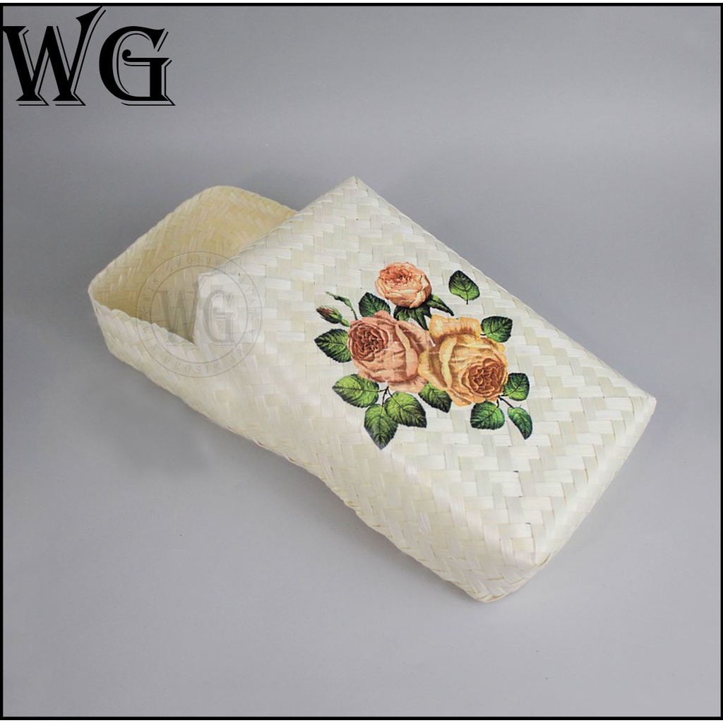 Besek Hampers Persegi Panjang 25x15 CM