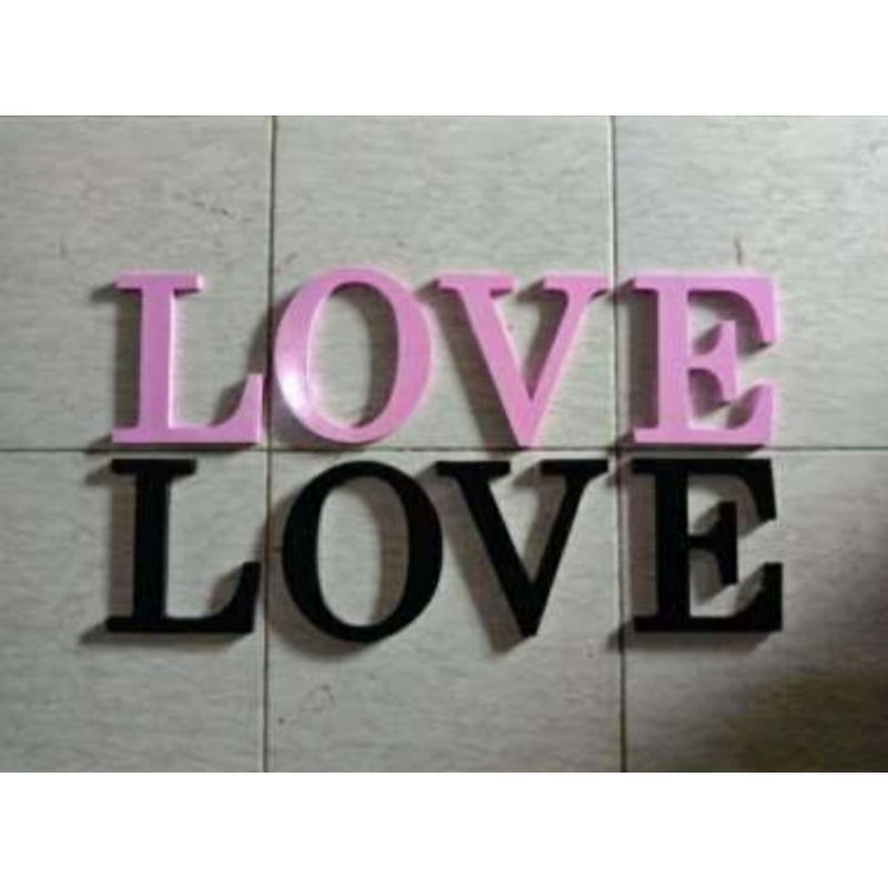 huruf &angka costume timbul kayu jati belanda