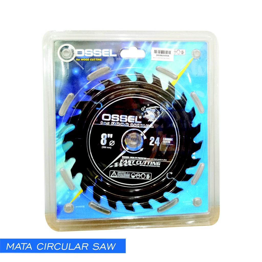 MATA CIRCULAR SAW 8''X24T OSSEL