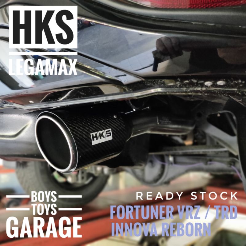 Knalpot HKS Fortuner VRZ TRD HKS LegaMax Innova Reborn Plug n Play