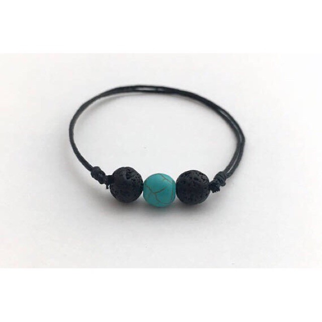 Gelang Shambala Howlite Turqoise Lava Stone Rajarta