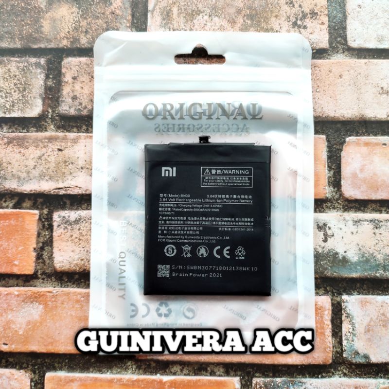 BATRE BATERAI XIAOMI REDMI 4A BN30 / BATTERY BATERAI / XIAOMI BN30 BN 30