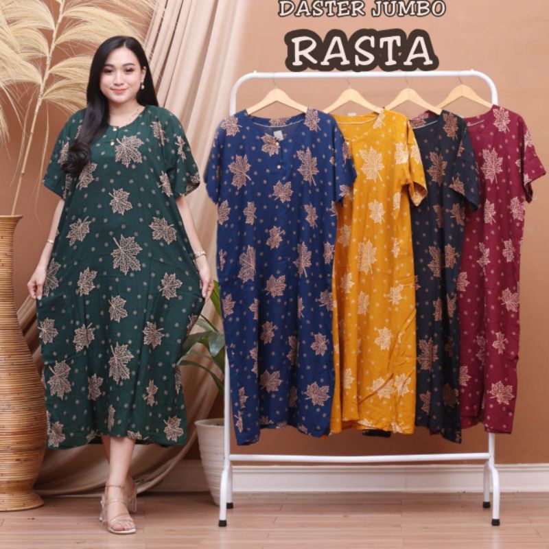 Daster Jumbo Rasta | COD (bayar ditempat) | Baju Tidur Wanita | Daster Big Size
