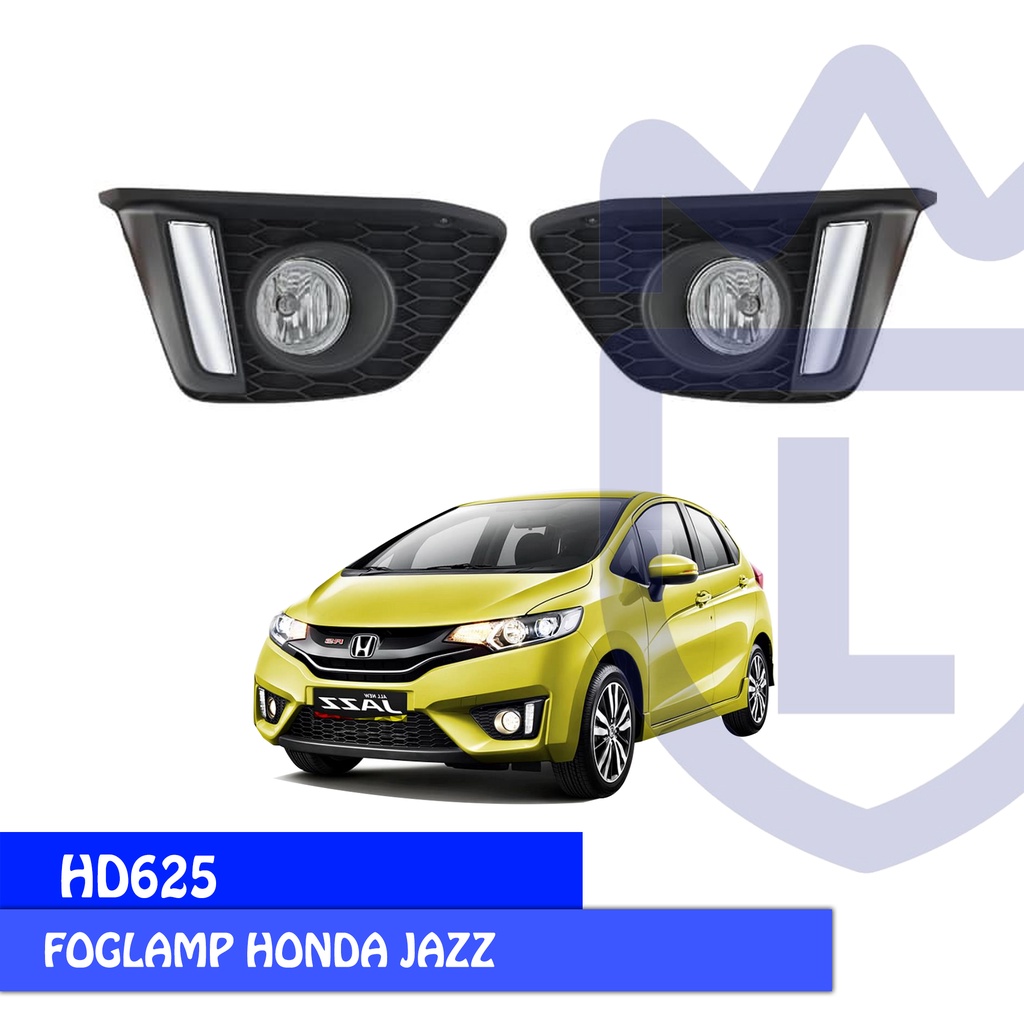 FOGLAMP / LAMPU KABUT DLAA HD625 HONDA ALL NEW JAZZ 2015