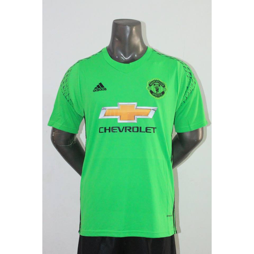 Jersey Manchester United MU GK Kiper Hijau Tua 2016/2017 grade ori official