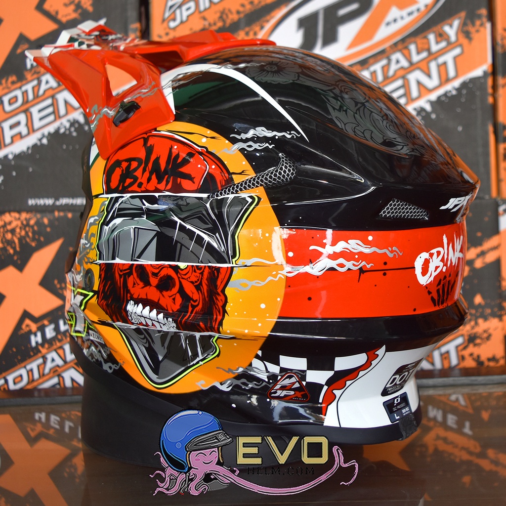 HELM JPX CROSS X38 PAKET GOOGLE SNAIL ORIGINAL - HELM JPX CROSS PAKET GANTENG JPX FOX1 CROSS HELM JPX TERBARU