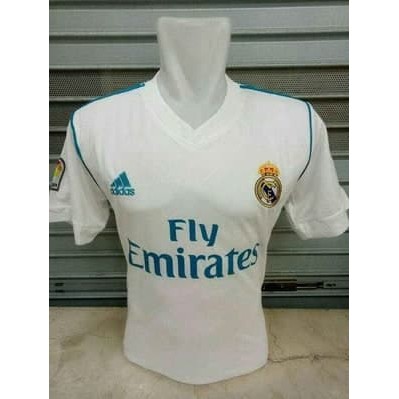 promo juara  Jersey Real Madrid Home 2017/18 New - Grade Ori