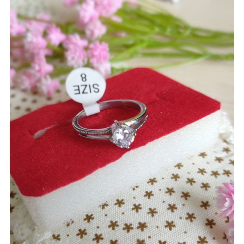 Cincin Titanium Permata Cincin Fashion29