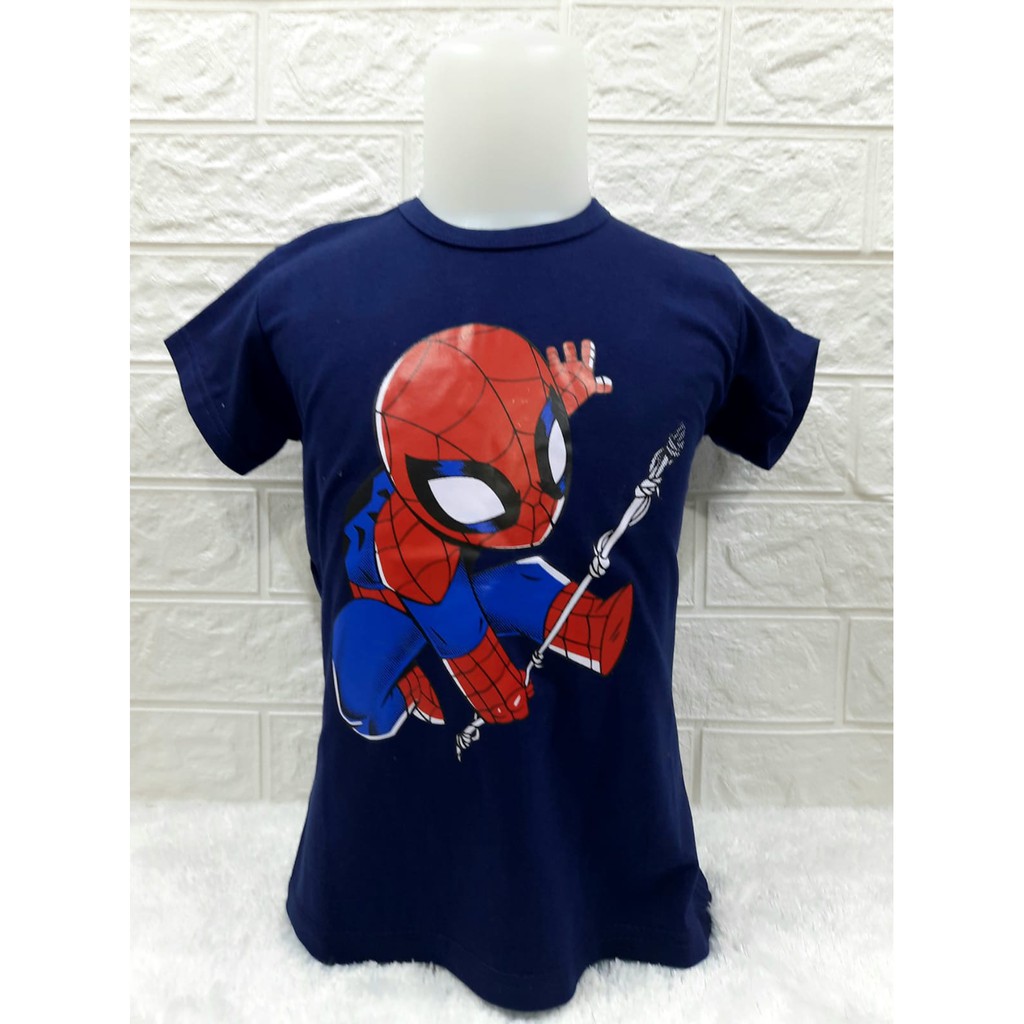 ATASAN ANAK LAKI-LAKI/BAJU ANAK LAKI-LAKI/KAOS ANAK LAKI-LAKI SUPERHERO UMUR 1-12 TAHUN