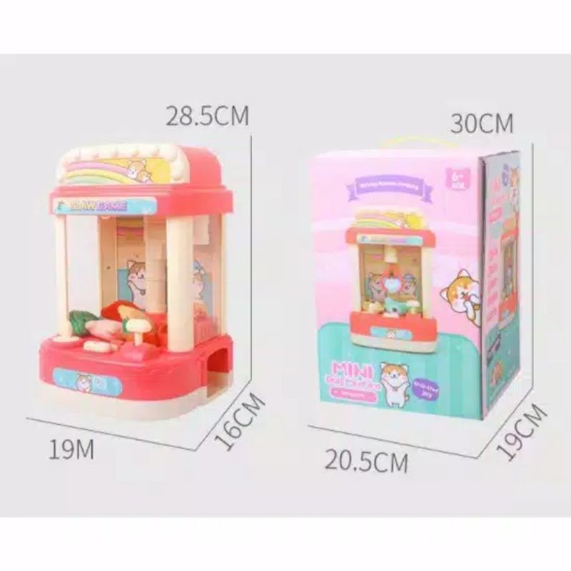 MAINAN CAPIT BONEKA CLAW GAME MACHINE