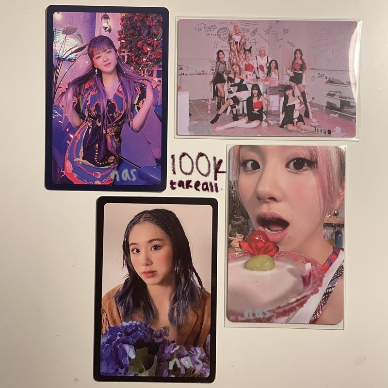 PC CHAEYOUNG TOL GELAS JIHYO EXPLO HEART POB MOMO TCL 1 STRACH JEONGYEON