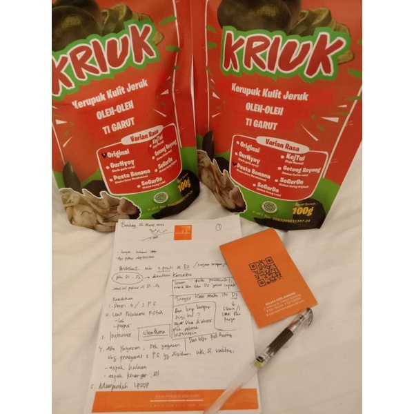 

kriuk Kerupuk Kulit Jeruk