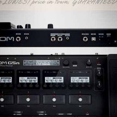 Efek Gitar Zoom G5n / Zoom G-5n / Zoom G 5n baru 100% harga murah