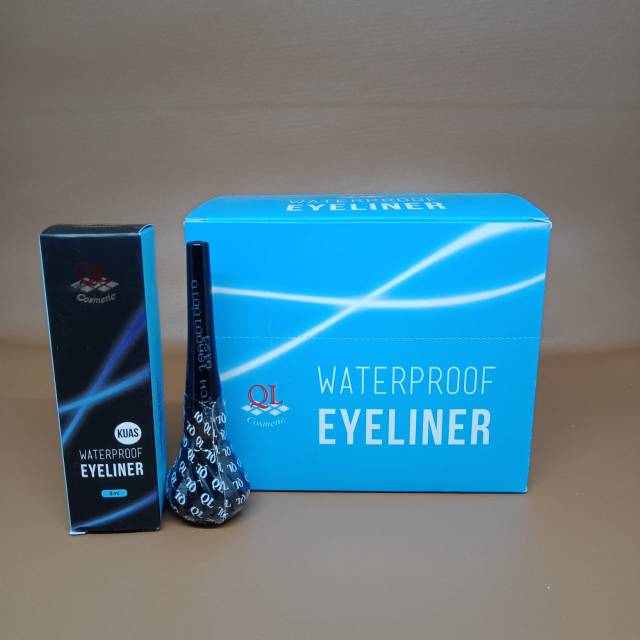 EYELINER KUAS QL - WATERPROOF EYELINER - QL COSMETIC