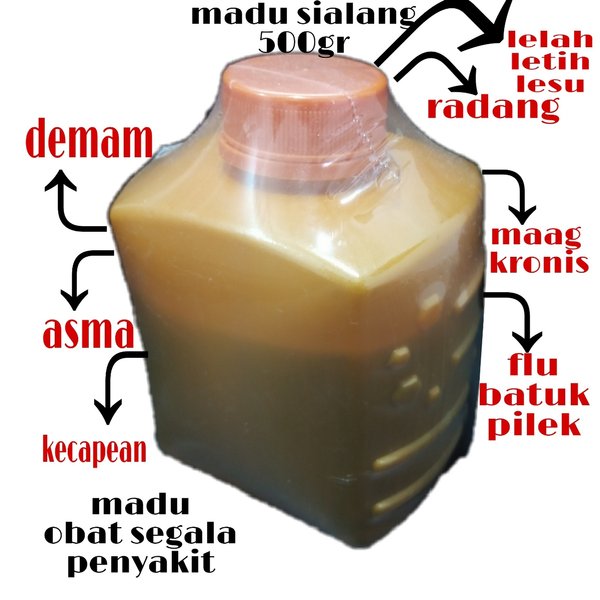 

madu murni hutan sialang 500gr