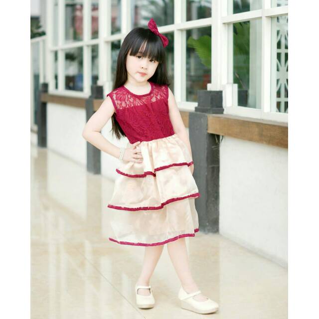 Dress Anak Dress Donita