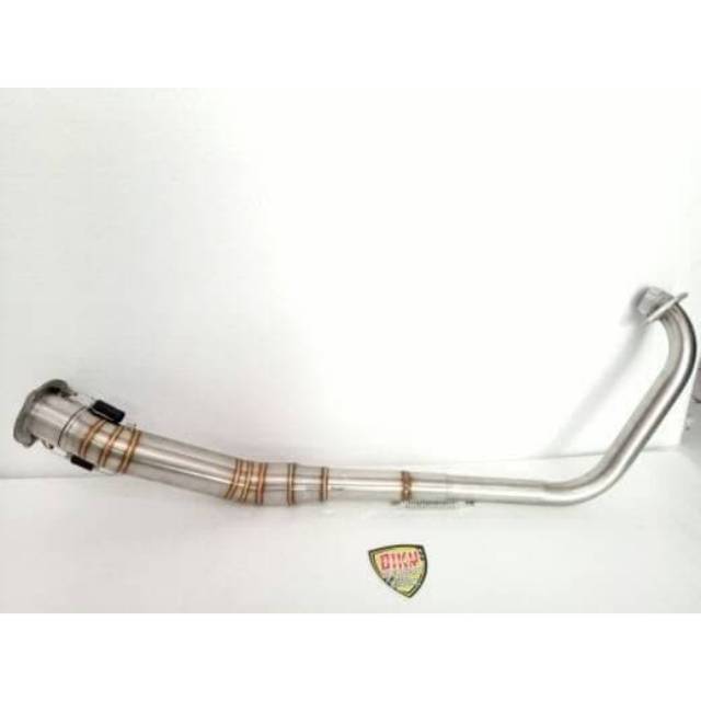 pipa header leher knalpot racing dan adaptor satria fu vixion mx old new cb150r sonic r15 v3 v2 cbr 