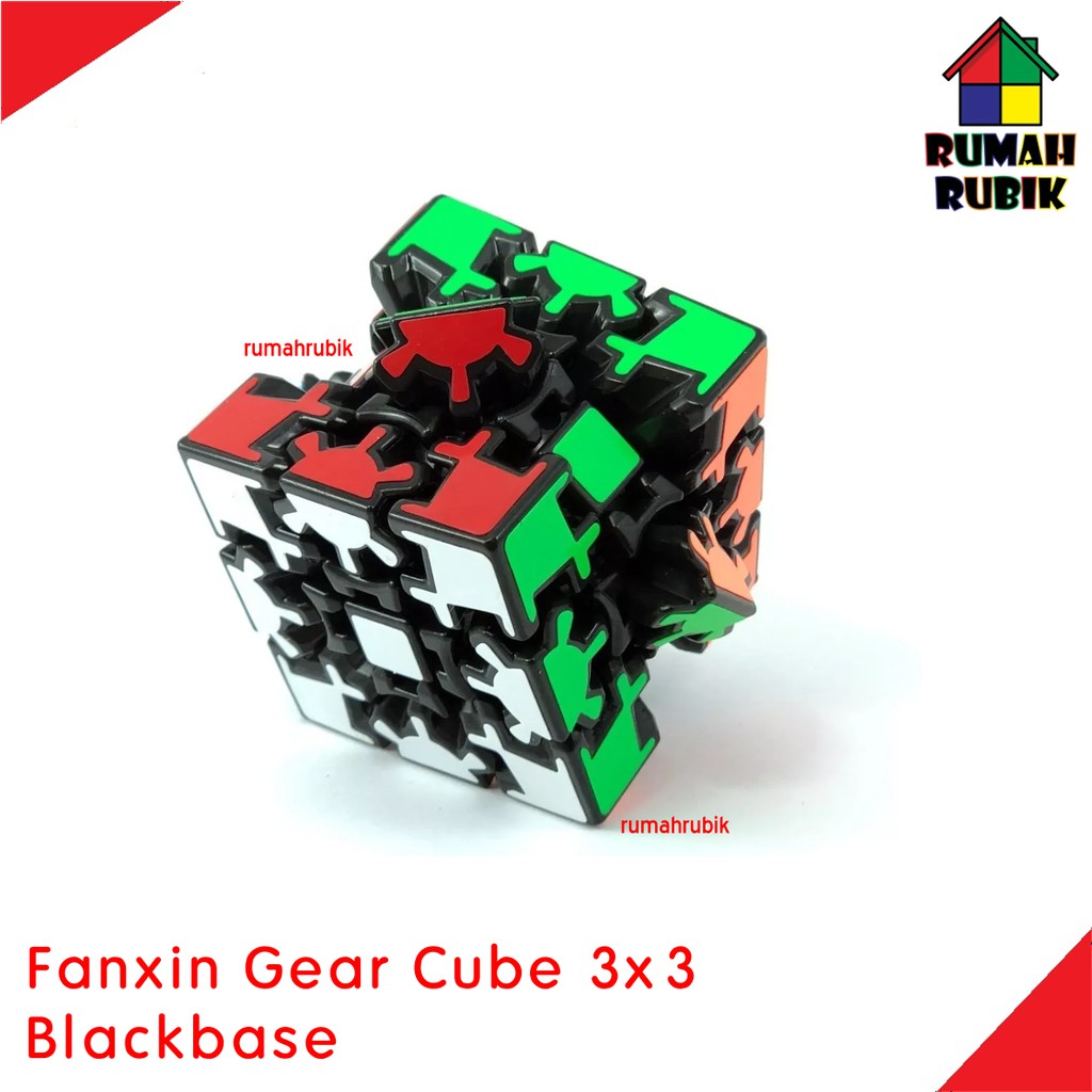 Rubik Gear Cube 3x3 Fanxin Blackbase / FXGEARBB